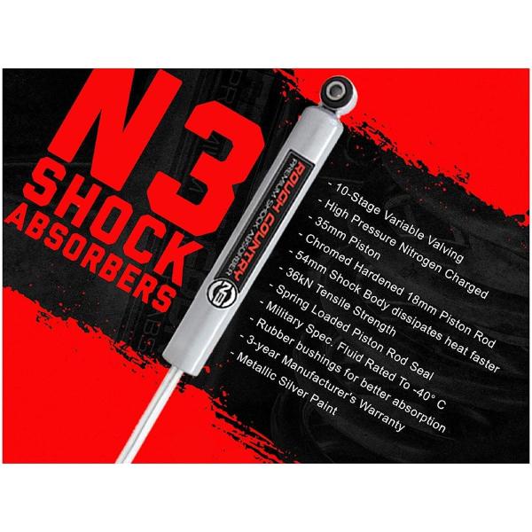 正規品低価格 Rough Country Premium N3 Front Shock Absorber Fits 1970 1979 F150 F 2020年最新海外
