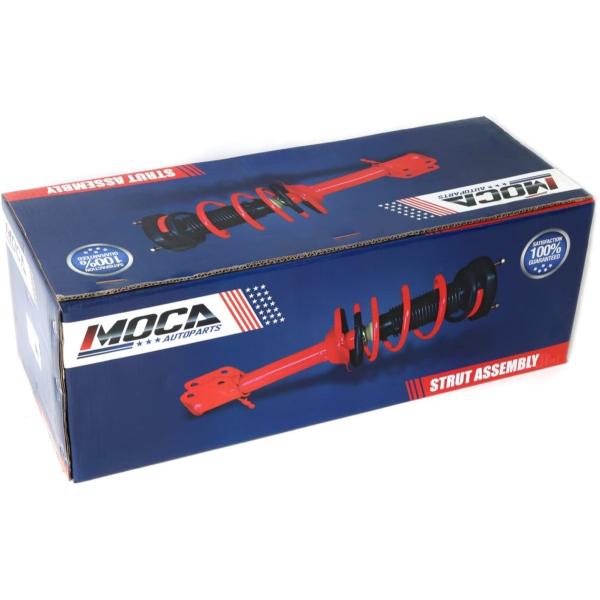 Moca Spring Spring Strut Shock Front Pair 2 Front Assembly Absorber Driver Passen U Halプロショップ2