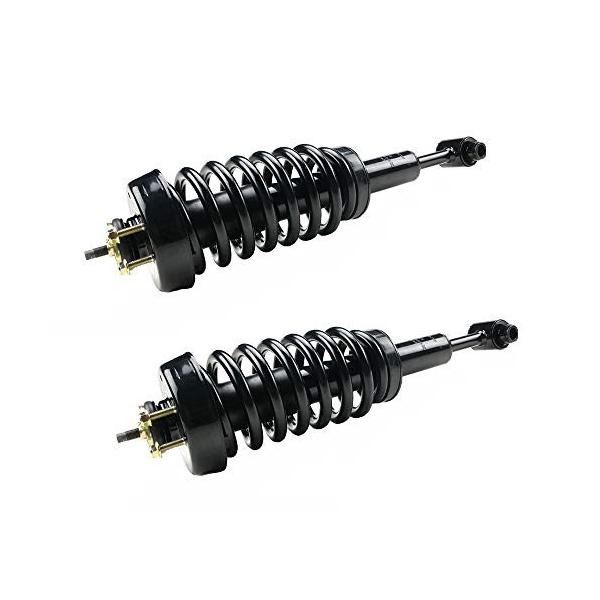 Moca Spring Spring Strut Shock Front Pair 2 Front Assembly Absorber Driver Passen U Halプロショップ2