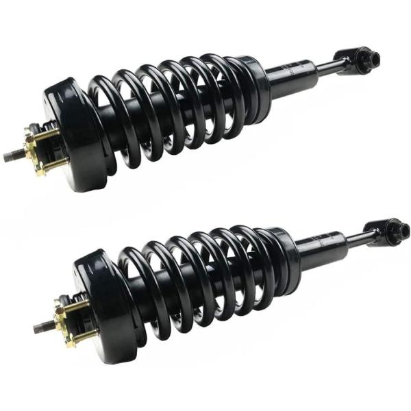 Moca Spring Spring Strut Shock Front Pair 2 Front Assembly Absorber Driver Passen U Halプロショップ2