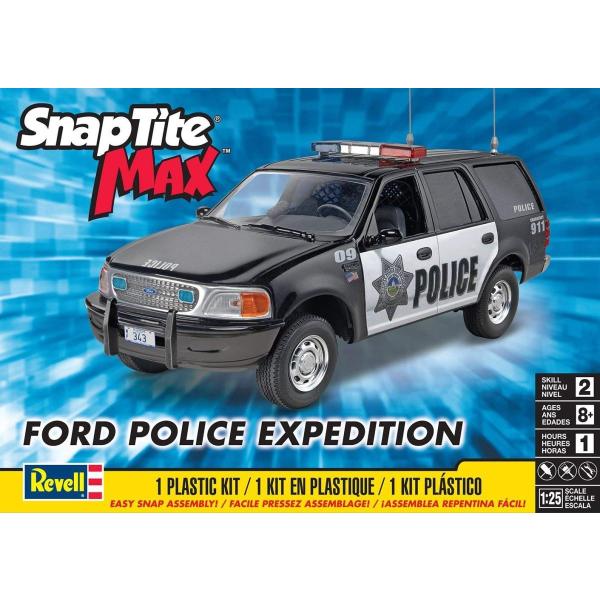 Revell 1/25 SnapTite Ford Expedition Police SSV Plastic Model Kit 1972 for sale online 