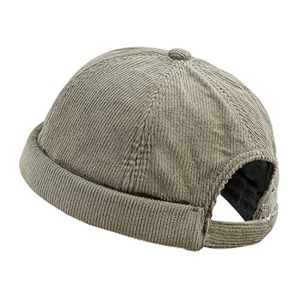 Croogo ロールキャップ 秋冬用 ワッチキャップ 無地 丸型 柔らかい 通気 シンプル メンズ ワークキャップ つばなし(G-GD34- :20220810222634-00701:Halelea 通販 Croogo つばなし帽子 ロールキャップ フィッシャーマンキャップ ツバ無し 紳士帽子 丸型 無地 コットン 帽子 ドローストリング(CT