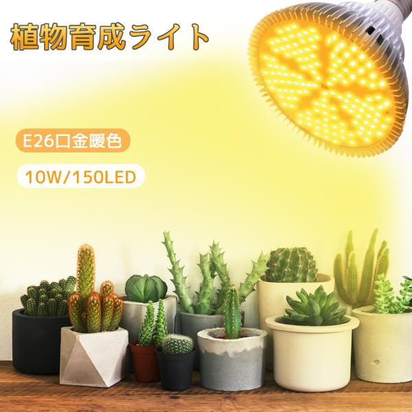 多肉植物育成水耕栽培ランプ家庭菜園室内園芸水草栽培植物育成ライトled 暖色系太陽のような光フルスペクトル150個ledチップe26口金水耕栽培 用ライト室内栽培家庭菜園