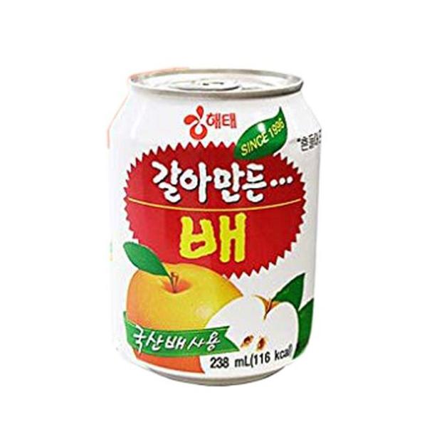 ヘテ すりおろし 梨 ジュース 238ml カラマンドゥンペ 韓国飲料 韓国食品 Halla Mart 通販 Yahoo ショッピング