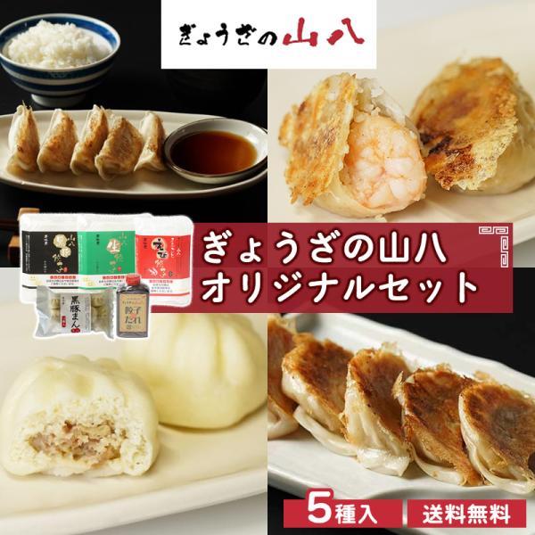 【今だけポイント5倍】ぎょうざの山八 オリジナルセット 送料無料  ハローデイ限定セット お中元 (北海道・沖縄別途送料)