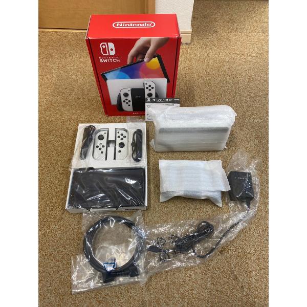Nintendo Switch (有機ELモデル) HEG-S-KAAAA [ホワイト] 中古Dランク 本体のみ