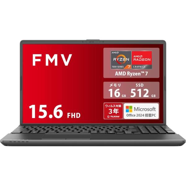 LIFEBOOK ○富士通 FMVWK2A175_AZ FMV Note A WA1-K2 《Ryzen 7/メモリ