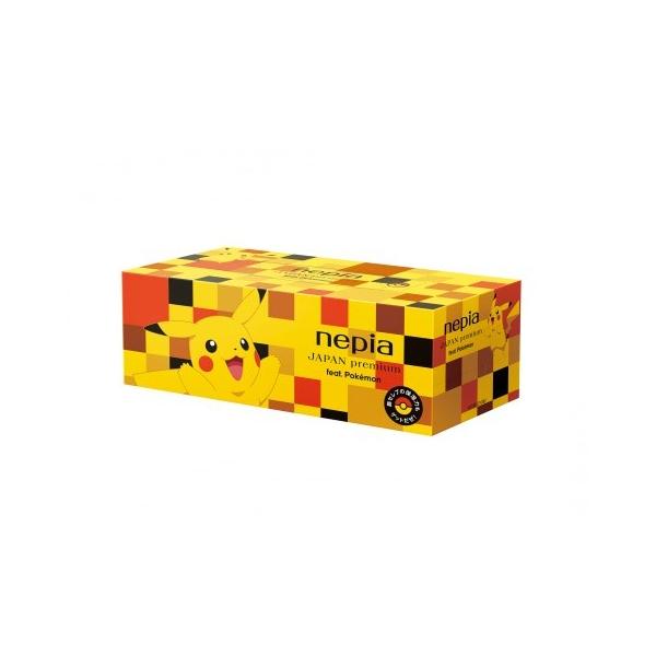 ネピア ピカチュウ ポケモンティッシュ200W20箱 ケース販売