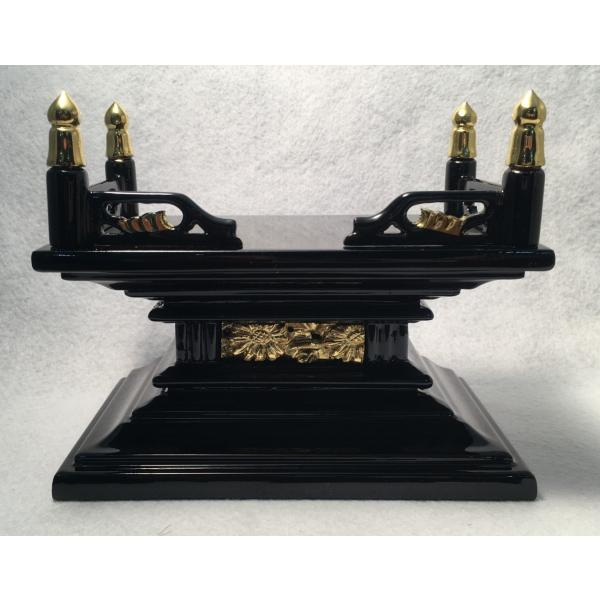 黒塗 小型 須弥壇 しゅみだん,仏像台 6寸 位牌・仏像の嵩上げ 黒塗 小型 須弥壇 しゅみだん,仏像台 6寸 位牌・仏像の嵩上げ