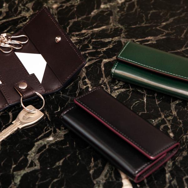 傳濱野 【傳濱野】≪メンズ≫艶出しコードバンで仕立てた毎日の