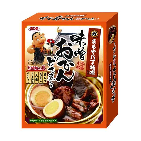 【平成22年度　名古屋観光ブランド協会推奨品審査会　会長賞受賞】●名古屋名物の代表格「味噌おでん」をご家庭で簡単に楽しんでいただける、レトルトタイプの本格的なおでんです。（1人前）●まるや八丁味噌を使用し、まろやかでコクのある味に仕上げまし...