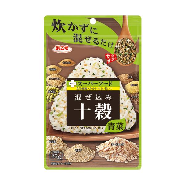 雑穀ふりかけ スーパーフード 混ぜ込み十穀 青菜 30g(10個セット)