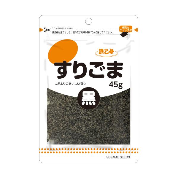 ●黒ごまを風味よく焙煎した後、すりつぶしました。●保存に便利なチャック袋タイプ。■内容量45g×10個■賞味期限製造日より9ヶ月■特定原材料等ごま