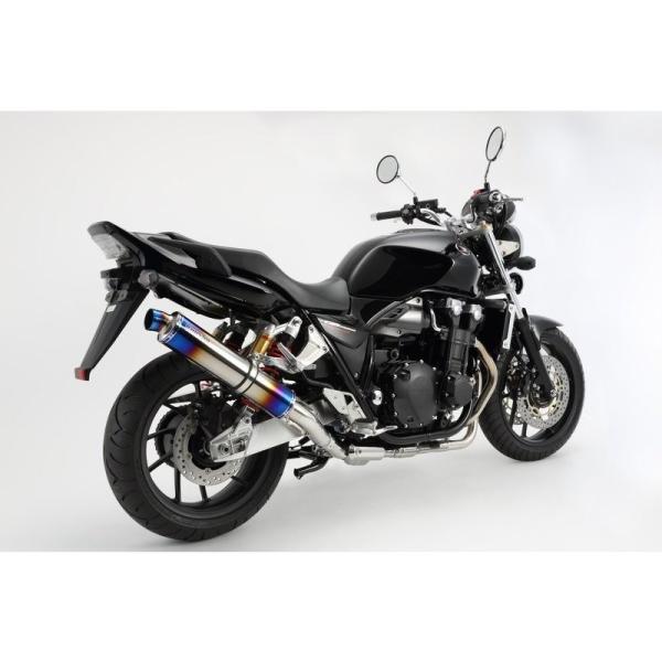 CB1300SF（2014年〜2017年）EBL-SC54 R-EVOヒートチタン スリップオン