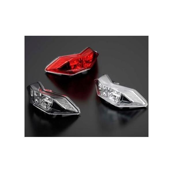 【初売り】 Ninja250（ニンジャ）13年 クリアー テールランプキット LED パーツ