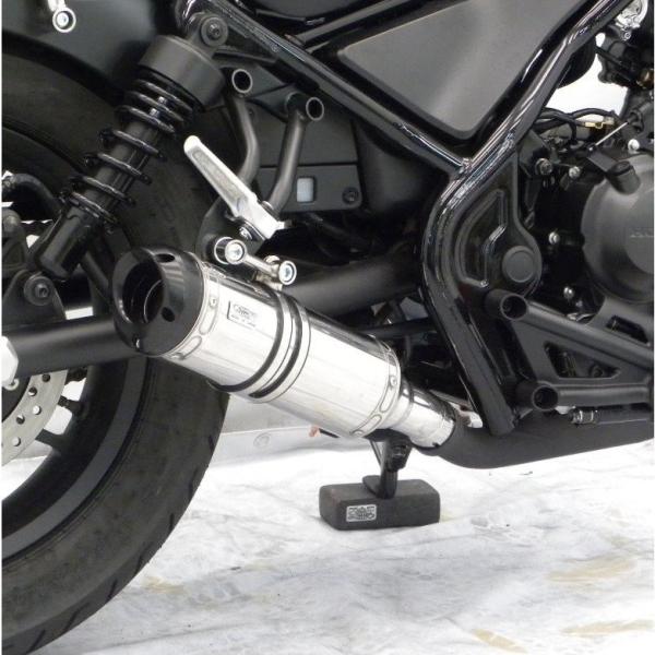 レブル250(MC49) WirusWin　ウイルズウィン スリップオンマフラー スリップオンマフラー ビレットタイプ ステンレス仕様 ウイルズウィン
