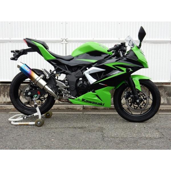 ニンジャ２５０　　　　　　　　　WRSステンレス焼き色チタンマフラー Amazon | WR`S S/O ラウンド焼き色チタンサイレンサー Ninja250