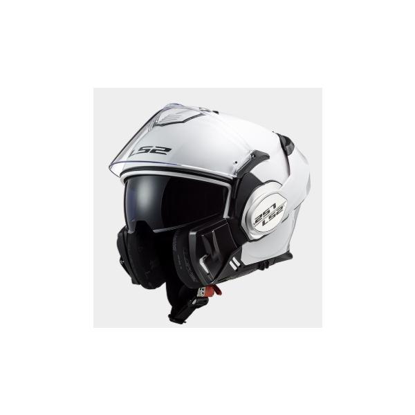 【LS2(エルエスツー）】SG認証　システムヘルメット VALIANT（バリアント）日本正規品　S-XXL　ホワイト 14080