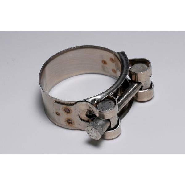 ステンレス製マフラーバンド48〜51mm MINIMOTO（ミニモト）