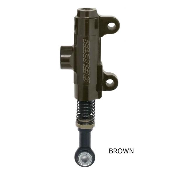 リアブレーキマスターシリンダーΦ12 ブラウン（取付ピッチ40-49mm