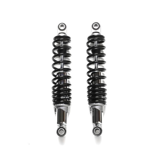 IKONサスペンション 7610-1507 Z系 ゼファーZRXなど IKON（アイコン）サスペンション メッキボディ/ブラックスプリング