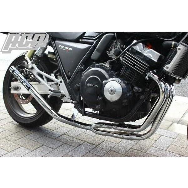 CB400SF エルサウンドマフラー 4-2-1（SONIC） ACP（エーシー