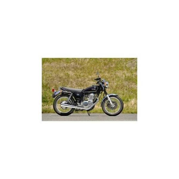 SSメガホンマフラー OVER RACING（オーバーレーシング） SR400（FI
