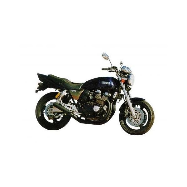 XJR400/S/R/R2（〜00年） ショートマフラー ブラック エムテック中京