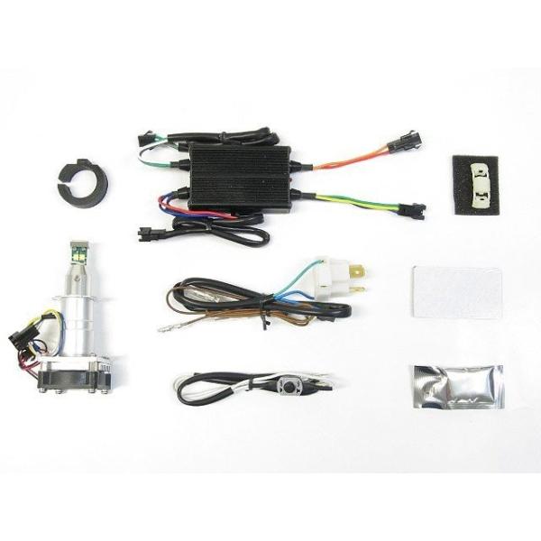 Ninja（ニンジャ）250 LB7W-H3 LEDヘッドライトバルブキット H7 Hi/Lo