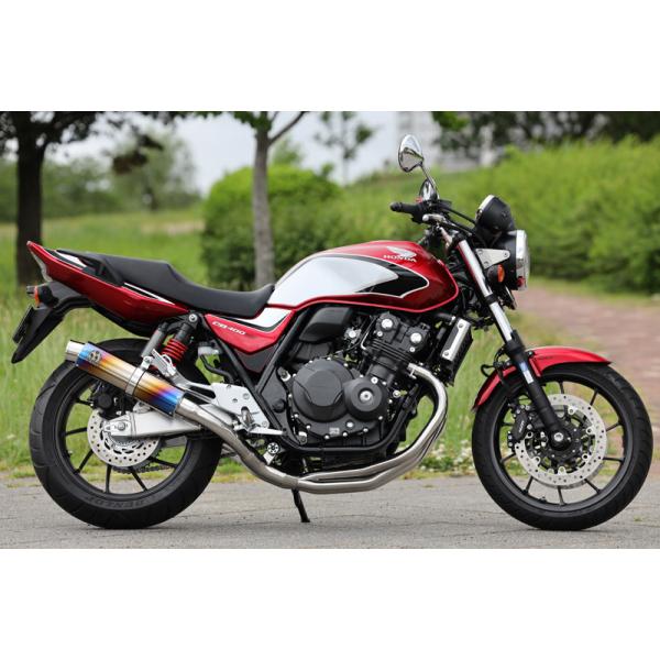 sp忠男 cb400sf 2本だし　two tail フルエキマフラー CB400SF/SBで〈左右2本出しマフラー〉を楽しむ！ SP忠男の