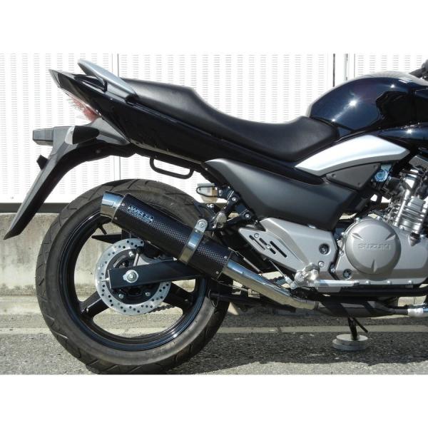 GSR250（JBK-GJ55D） ラウンドタイプ スリップオンマフラー