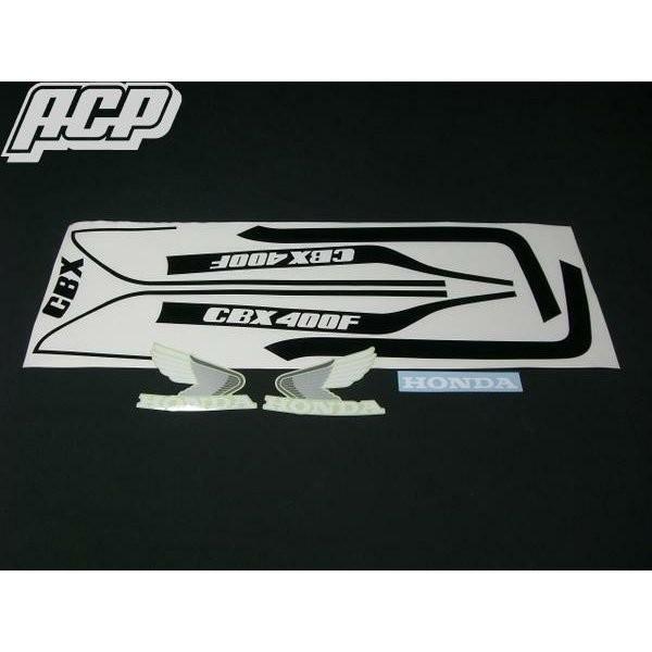 CBX400F（1型） 赤/白タイプラインステッカー ACP（エーシーピー