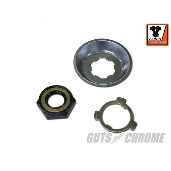 グッズセット 17-9768 4速デュオシールナット&ディフレクターキット V-TWIN : バイク
