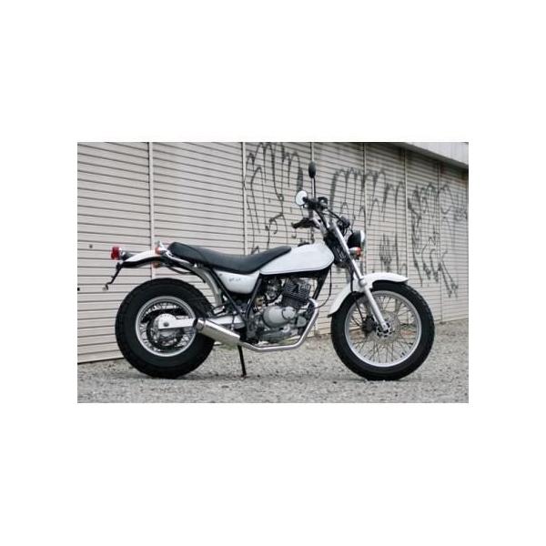 バンバン200（VANVAN）キャブ車 100Φ砲弾ステンレスマフラー
