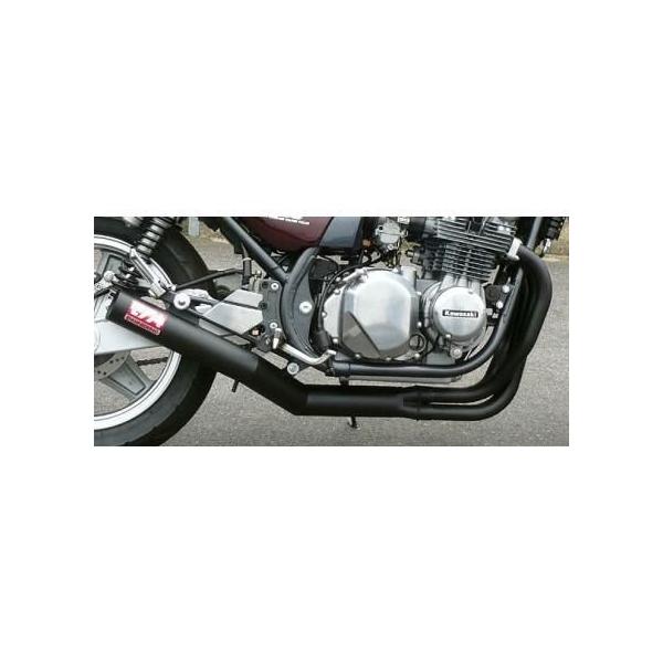 ゼファー750（ZEPHYR） ワンピースマフラー ブラック MORIWAKI