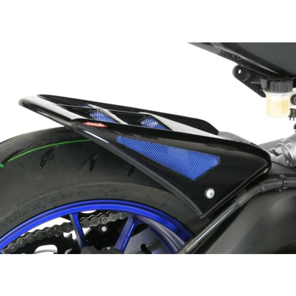 MT-09(14〜15年) メッシュド・インナーフェンダー マットブラック/ブルーM タイプB Powerbronze(パワーブロンズ) :000217-O11-201-Y106-770:バイク メンテ館2号店 通販 MT-09(14〜15年) メッシュド・インナーフェンダー マットブラック ブルーM タイプB Powerbronze(パワーブロンズ)