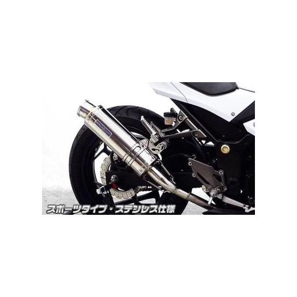 Ninja250（ニンジャ）JBK-EX250L スリップオンマフラー スポーツ