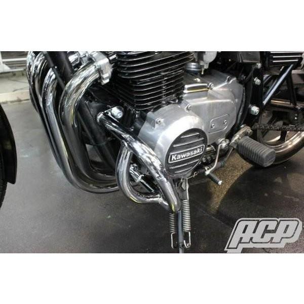 2022年限定カラー Z400FX 極太メッキエンジンガード ACP（エーシーピー