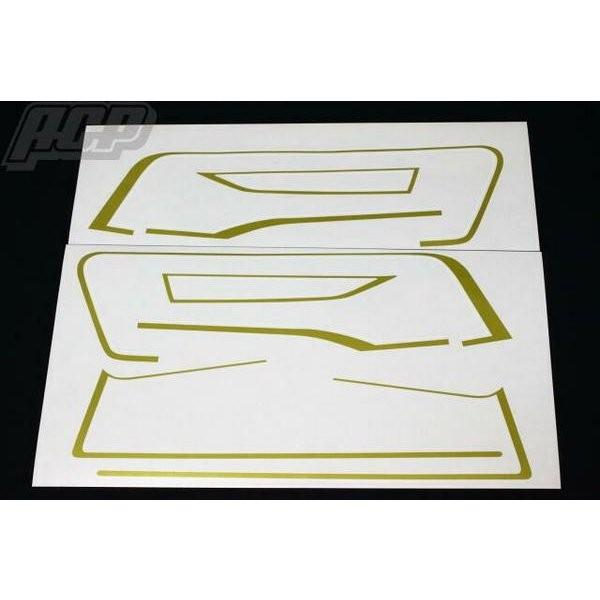 Z750FX/KZ1000 MK-2 純正タイプラインステッカーセット ACP（エーシー