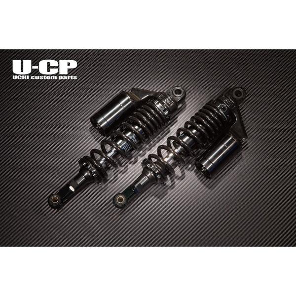 U-CP リヤサスペンション　nc36用 CB400FOUR（NC36）水冷 リアサスペンション（ブラック＆ブラック） U
