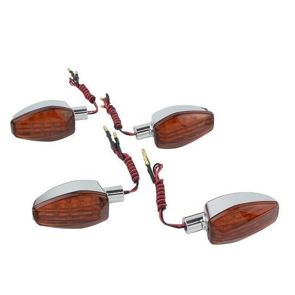 XJR1300（07年〜/98〜99年） ライトウエイトLEDウインカー メッキ