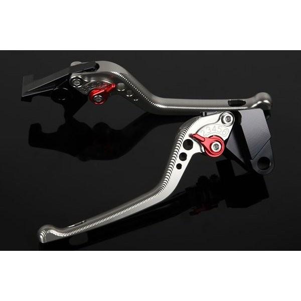 GSX-R1000 '07〜'08 アジャストレバーセット 3D レバー：チタン   SSK SPEEDRA（スピードラ）