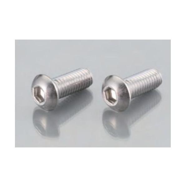 他サイト： ボタンキャップボルト M6/P1.0 25mm KITACO（キタコ）の商品画像