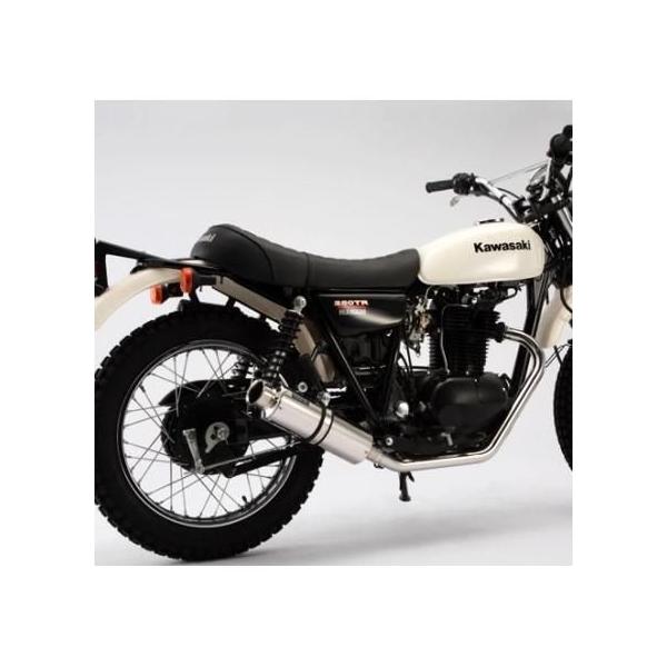 250TR（キャブ車） SS300ソニックマフラー BEAMS（ビームス） : バイク