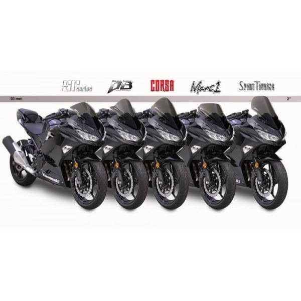 Ninja400 / 250(18-) ゼログラビティ スクリーン　ダブルバブル hamashoparts2_000838-z1-1628302