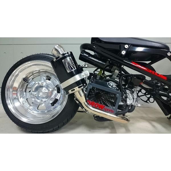 ズーマー Zoomer Af58 Tpye666マフラー ステンレスブラック Hotlap ホットラップ H9 666 Zm バイク メンテ館 通販 Yahoo ショッピング