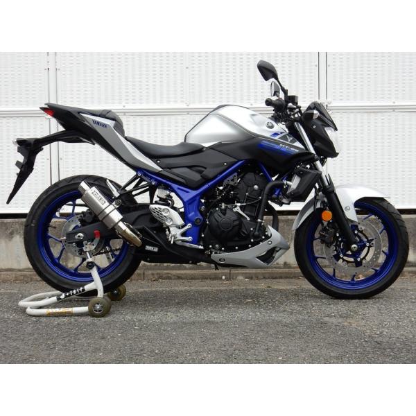 MT-25 YZF-R25 WR's ショートオーバルマフラー WR'S WR'S ダブルアールズ 【JMCA認証】ショートオーバル(S.O.V