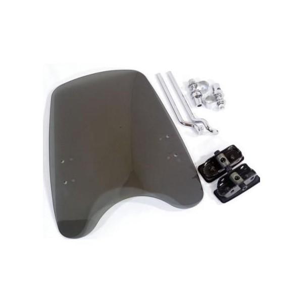 汎用ウインドスクリーン WS-02W スモーク 新品未使用です 汎用ウインドスクリーンWS-02W スモーク WORLD WALK（ワールドウォーク