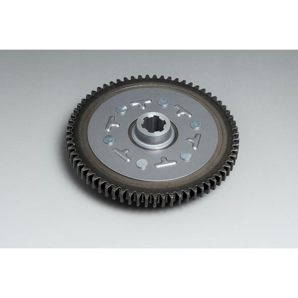 【適合車種】モンキーZ50J（6V）1000001〜1195595、モンキー/ゴリラ2.6PS（6V）Z50J 1300017〜1510400　【商品説明】モンキー遠心クラッチ車のギャ比と同じ67Tのプライマリードリブンギャです。 ●プライ...