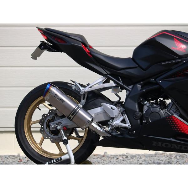 CBR250RR MC51 WR'S フルエキゾースト チタン マフラー WR WR'S HONDA CBR250RR MC51用 ステンレス/チタンオーバル